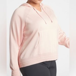 Athleta Evergreen Hoodie - worn once. Comfy and lightweight, perfect for fall!